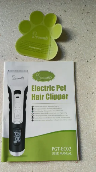 Cortapelos Mascotas Pecute Batería LCD