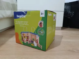 Establo de madera Lupilu para caballos