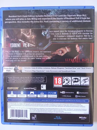 Resident Evil 4 remake Gold Edition PS4