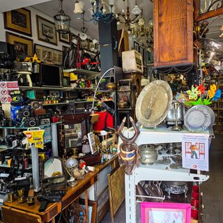 Máscara Africana Tribal Madeira Esculpida 35cm