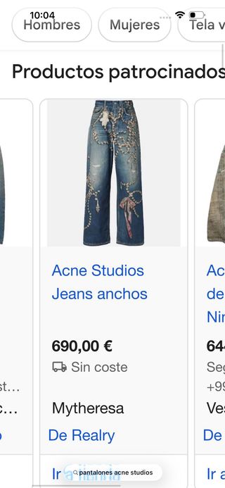 Pantalones Acne Studios Jeans Joya