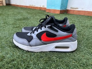 Zapatillas Nike Air Max Negras Grises Rojas