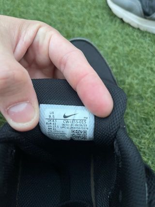 Zapatillas Nike Air Max Negras Grises Rojas