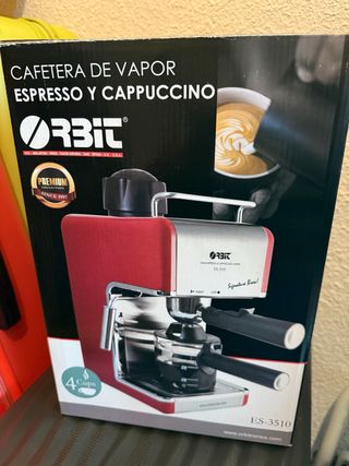 Cafetera Espresso y Cappuccino Orbit ES-3510