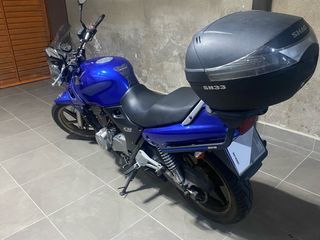 Honda CB500 Azul - Baúl Shad