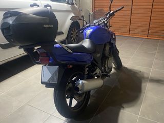 Honda CB500 Azul - Baúl Shad