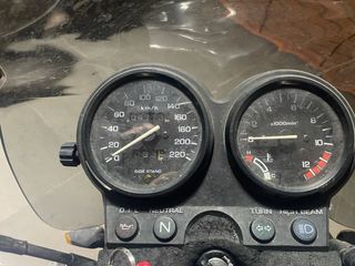 Honda CB500 Azul - Baúl Shad