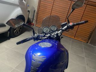 Honda CB500 Azul - Baúl Shad