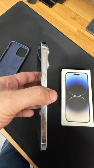 iPhone 14 Pro Max 128GB con caja y funda