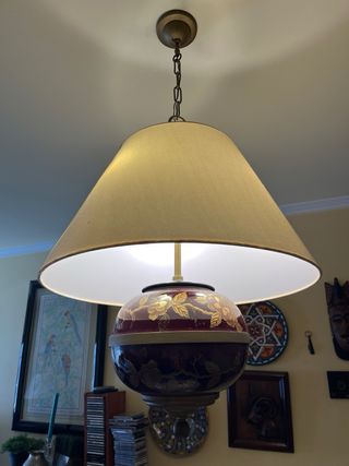 Lámpara colgante decorativa diseño chino