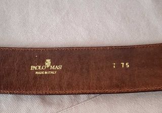 CINTA DONNA IN PELLE PAOLO MASI FIRENZE