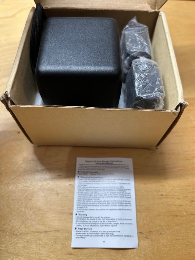 Canon EOS R5 LP‐E6P (x2) + cargador doble LCD USB