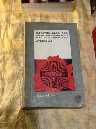 Lote de 4 libros de Umberto Eco