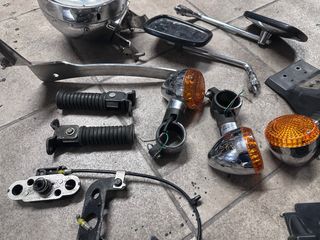 Asiento e intermitentes Kawasaki VN900 custom