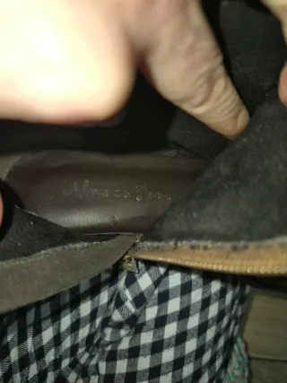 Botines Alma en Pena Piel Marrón Multicolor piel