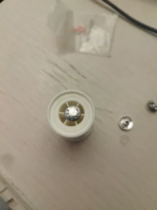 Bottoni ricambio originali Moncler Argento, bianco