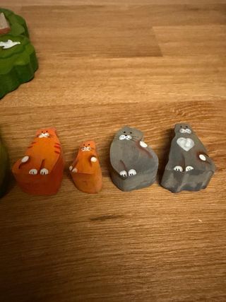 Puzzle Madera pintado a mano