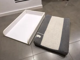 Cambiador bebé blanco