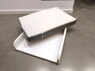 Cambiador bebé blanco