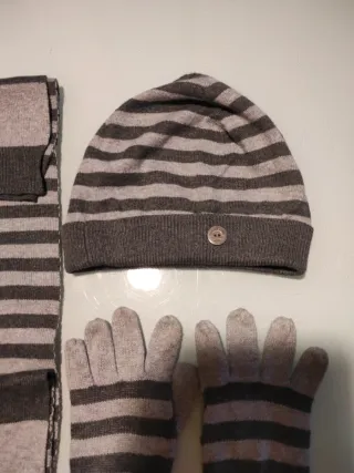 Conjunto Boboli: Gorro/ Bufanda/Guantes niño L-6