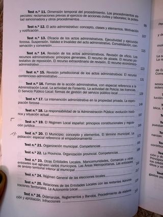 Libro oposiciones corporaciones locales Extremadur