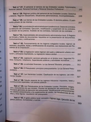 Libro oposiciones corporaciones locales Extremadur