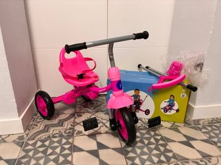 Triciclo Juguettos 2 en 1 Rosa