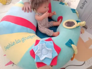 Cojín Sophie la Girafe: Asiento y Juego