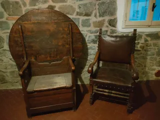 Tavolo Panca in Noce + 9 Sedute