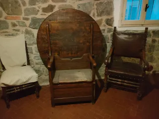 Tavolo Panca in Noce + 9 Sedute