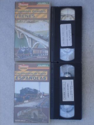 Lote 10 Cintas VHS Trenes España