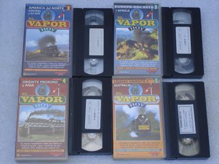 Lote 10 Cintas VHS Trenes España