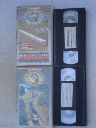Lote 10 Cintas VHS Trenes España