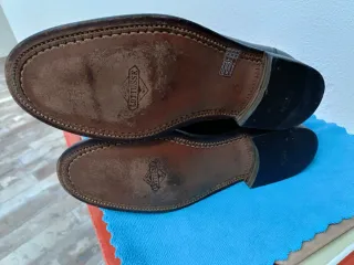 Mocasines Lottusse Piel Negra Hombre