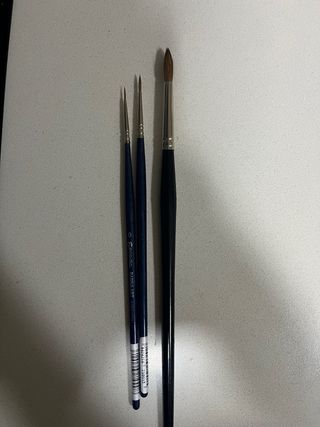 Pinceles para prótesis dental