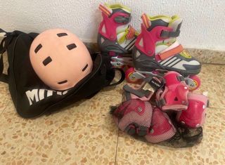 Patines, Casco y Protectores Set