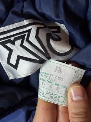 Pantaloni da neve uomo vintage blu