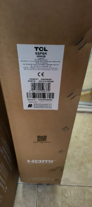 Smart TV TCL 65 4K HDR Google TV