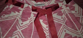 Falda pantalón  TRUCCO Rosa y Blanco