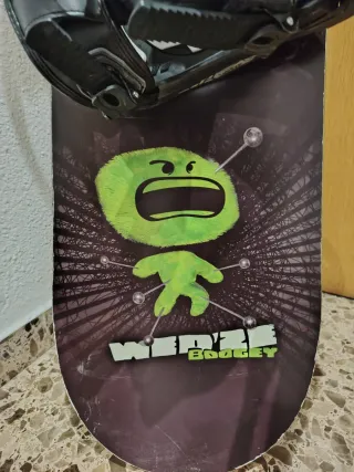 Tabla de Snowboard Verde