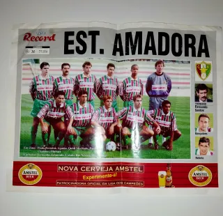 Estrela da Amadora - Poster 1994/1995