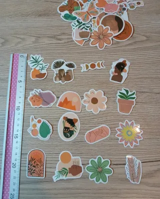 40 Pegatinas Decorativas