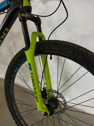 Bicicleta Torpedo Negra y Verde