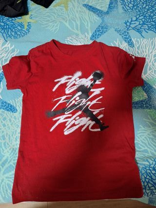 Maglia Jordan 8-10 anni rossa