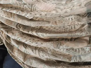 Volante y laterales de cortina