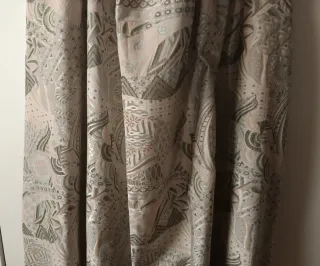 Volante y laterales de cortina