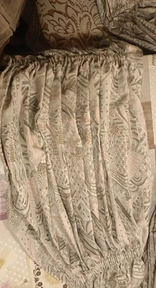 Volante y laterales de cortina