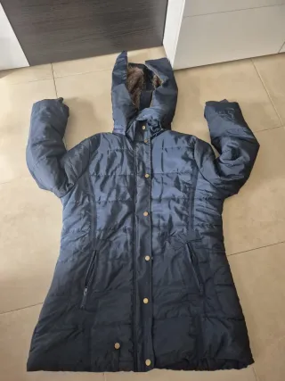 Abrigo azul mujer talla 1 XL nuevo