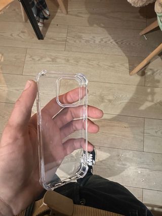 Funda iPhone Pro Transparente Nueva