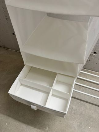 Burro perchero Rigga + organizador Skubb Ikea